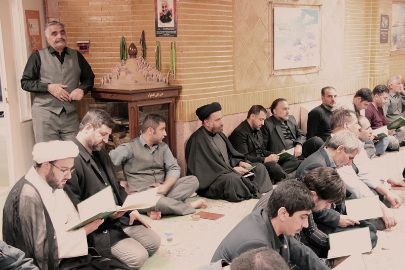 مراسم بزرگداشت سردار شهید قاسم سلیمانی در نمازخانه سازمان مرکزی دانشگاه