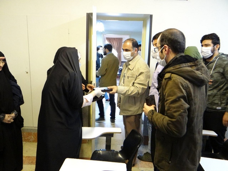 آزمون پایانی سومین دوره آموزشی و تجلیل از داوطلبان قرارگاه جهادی حضرت نرجس خاتون (س)