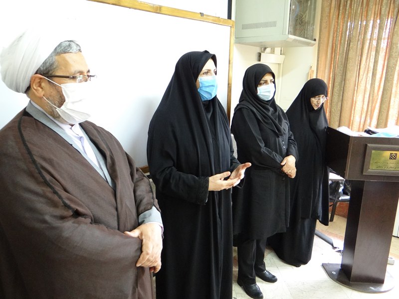 آزمون پایانی سومین دوره آموزشی و تجلیل از داوطلبان قرارگاه جهادی حضرت نرجس خاتون (س)