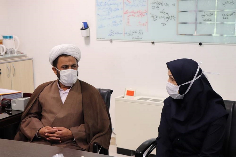 تجلیل از کادر درمانی و مدافعان سلامت بیمارستان ضیائیان به مناسبت دهه کرامت