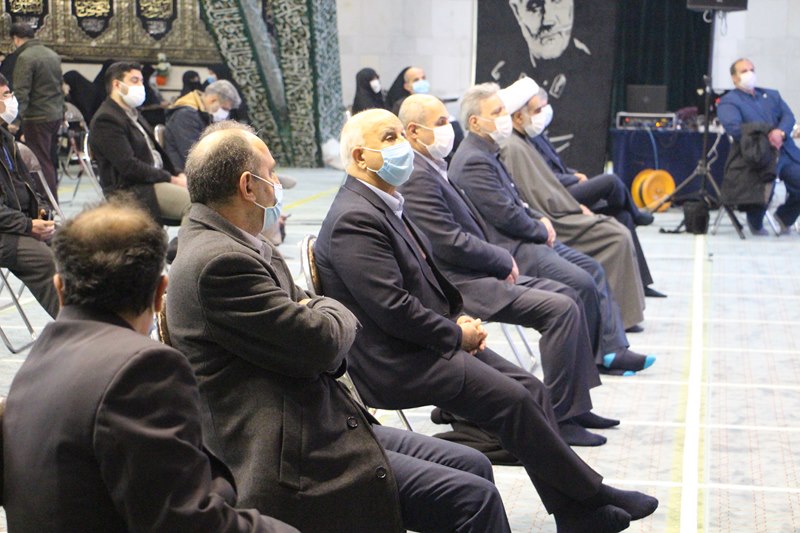مراسم بزرگداشت اولین سالگرد شهادت سردار سرافراز، شهید حاج قاسم سلیمانی و چهلمین روز شهادت شهید محسن فخری زاده در مسجد دانشگاه تهران