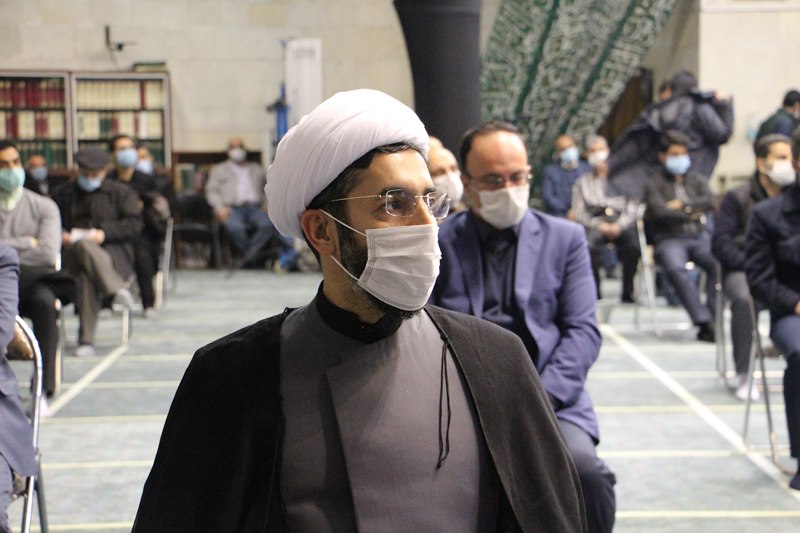 مراسم بزرگداشت اولین سالگرد شهادت سردار سرافراز، شهید حاج قاسم سلیمانی و چهلمین روز شهادت شهید محسن فخری زاده در مسجد دانشگاه تهران
