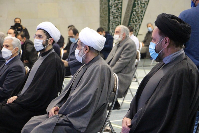 مراسم بزرگداشت اولین سالگرد شهادت سردار سرافراز، شهید حاج قاسم سلیمانی و چهلمین روز شهادت شهید محسن فخری زاده در مسجد دانشگاه تهران