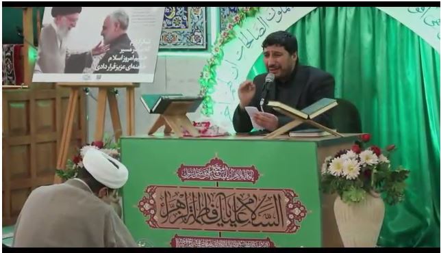 برگزاری مراسم سالگرد شهید سردار حاج قاسم سلیمانی در مجتمع بیمارستانی امام خمینی (ره)