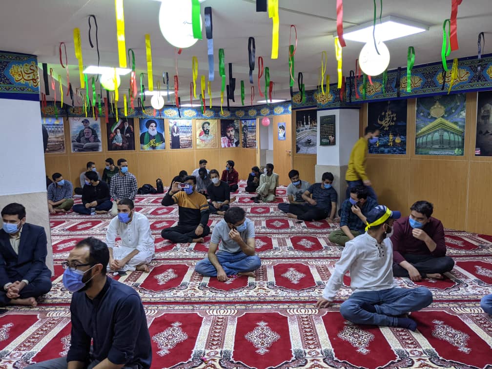 جشن ولادت امام علی (ع) در خوابگاه دمشق