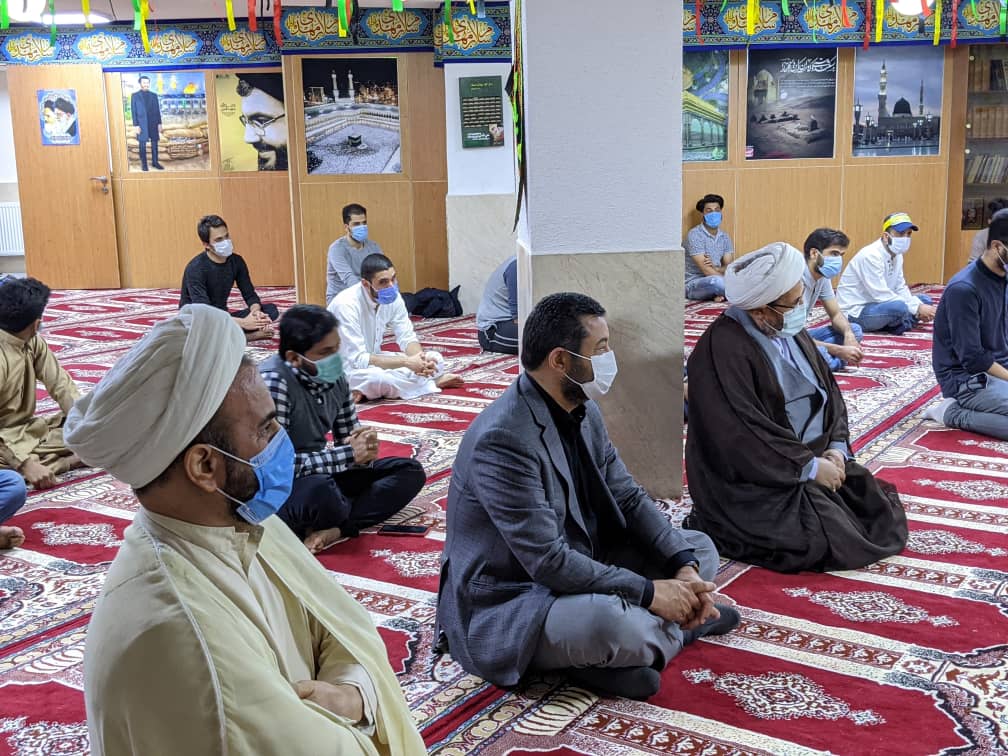 جشن ولادت امام علی (ع) در خوابگاه دمشق