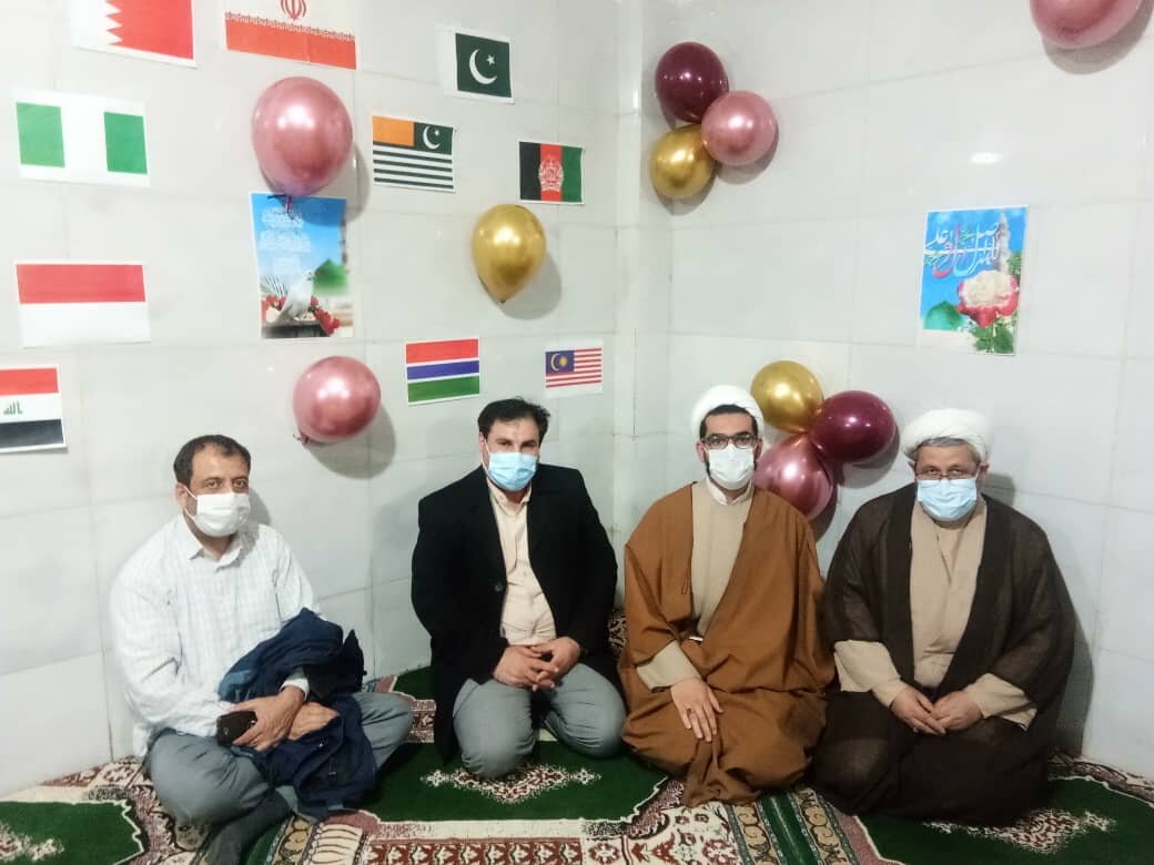 برگزاری مراسم مبعث حضرت رسول صلوات الله علیه در خوابگاه  نیلو دانشجویان بین الملل