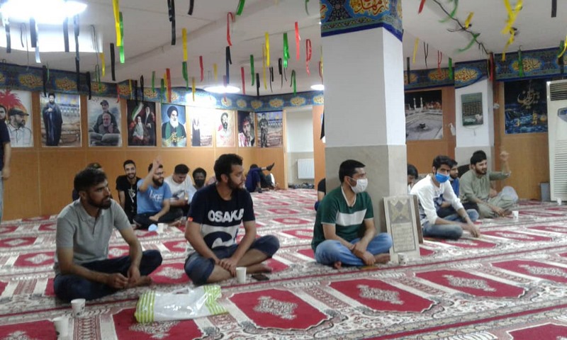 برگزاری جشن میلاد حضرت امام رضا (ع) در خوابگاه دمشق دانشجویان بین الملل