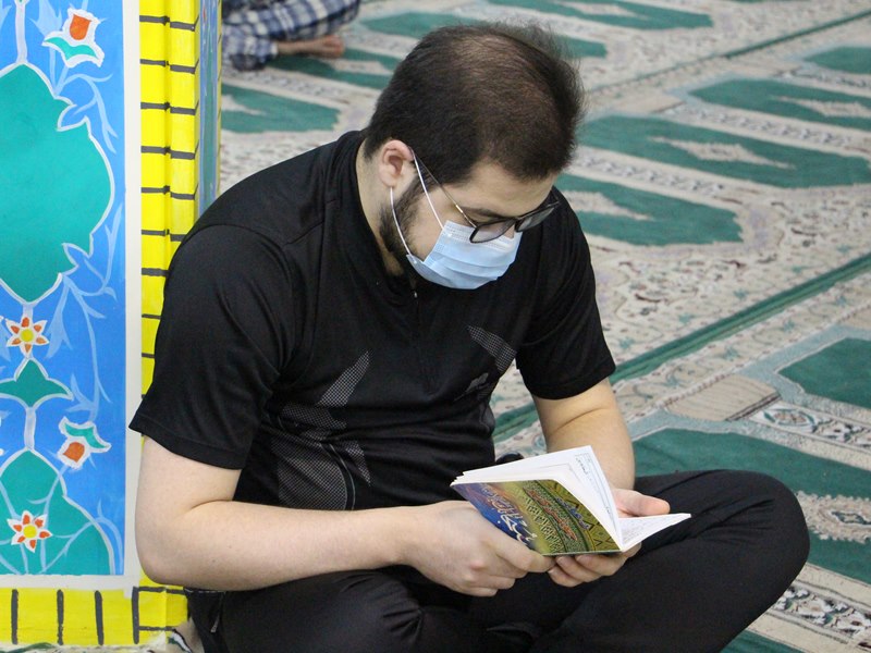 مراسم احیای شب 23 ماه مبارک رمضان در مسجد امام علی (ع) خوابگاه کوی