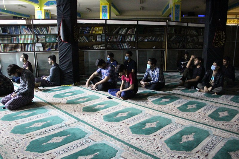 مراسم احیای شب 23 ماه مبارک رمضان در مسجد امام علی (ع) خوابگاه کوی