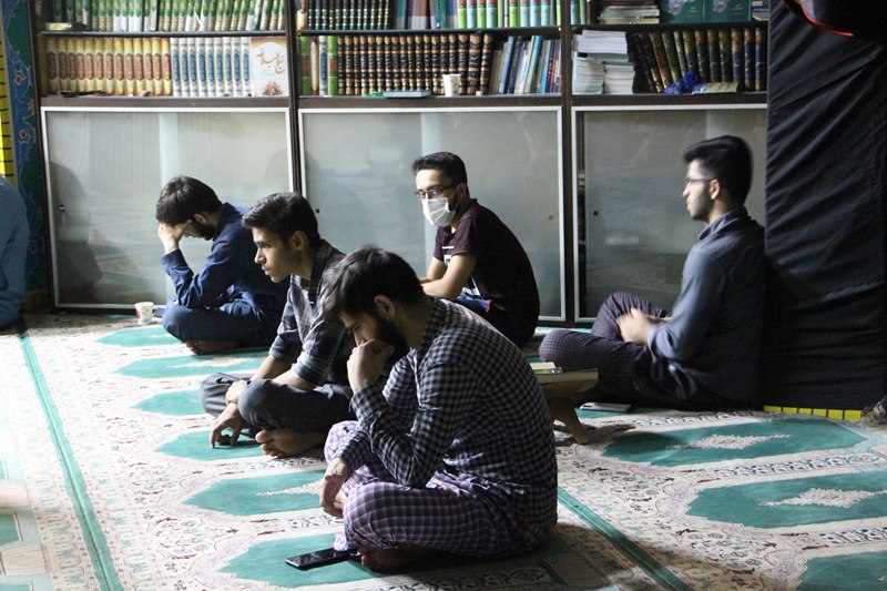 مراسم احیای شب 23 ماه مبارک رمضان در مسجد امام علی (ع) خوابگاه کوی