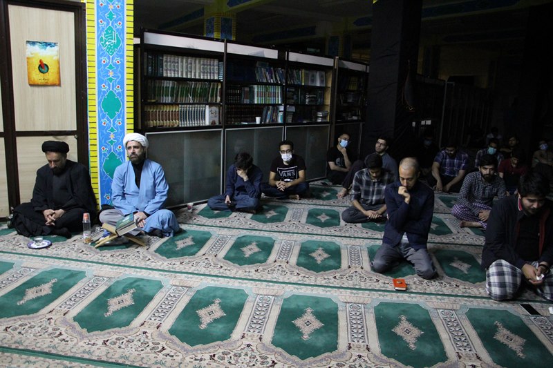 مراسم احیای شب 23 ماه مبارک رمضان در مسجد امام علی (ع) خوابگاه کوی