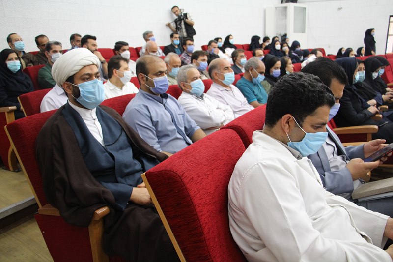 مراسم بزرگداشت رحلت امام خمینی (ره) در مجتمع بیمارستانی امام خمینی (ره)