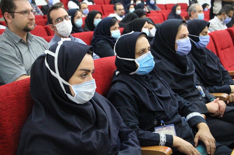 مراسم بزرگداشت رحلت امام خمینی (ره) در مجتمع بیمارستانی امام خمینی (ره)