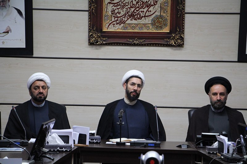 مراسم معارفه حجت‌الاسلام‌والمسلمین دکتر عیسی زاده به‌عنوان معاون آموزش و پژوهش نهاد نمایندگی مقام معظم رهبری در دانشگاه‌ها
