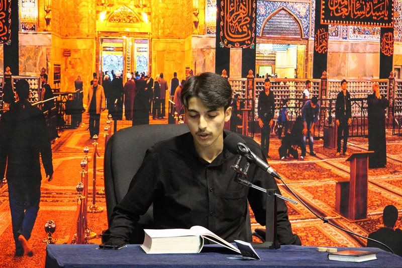 مراسم بدرقه کاروان زیارتی دانشگاه علوم پزشکی تهران برای مراسم اربعین