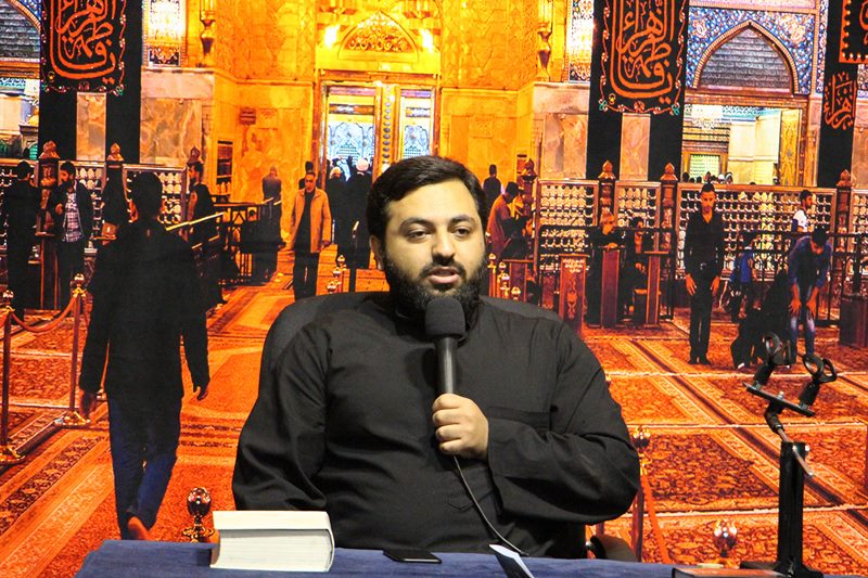 مراسم بدرقه کاروان زیارتی دانشگاه علوم پزشکی تهران برای مراسم اربعین
