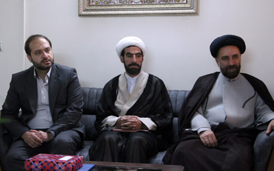 دیدار مسئول نهاد نمایندگی مقام معظم رهبری در دانشگاه با خانواده شهید مدافع سلامت، رامین عزیزی فر