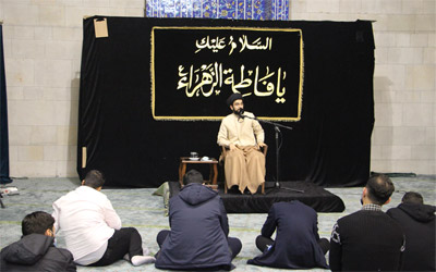 برگزاری مراسم عزاداری شهادت حضرت فاطمه زهرا سلام الله علیها در مسجد دانشگاه تهران
